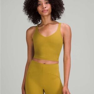 Lululemon Align Tank Top Auric Gold Sz 4